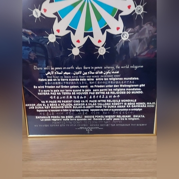 World Peace/World Religions Framed Poster - Picture 3 of 6